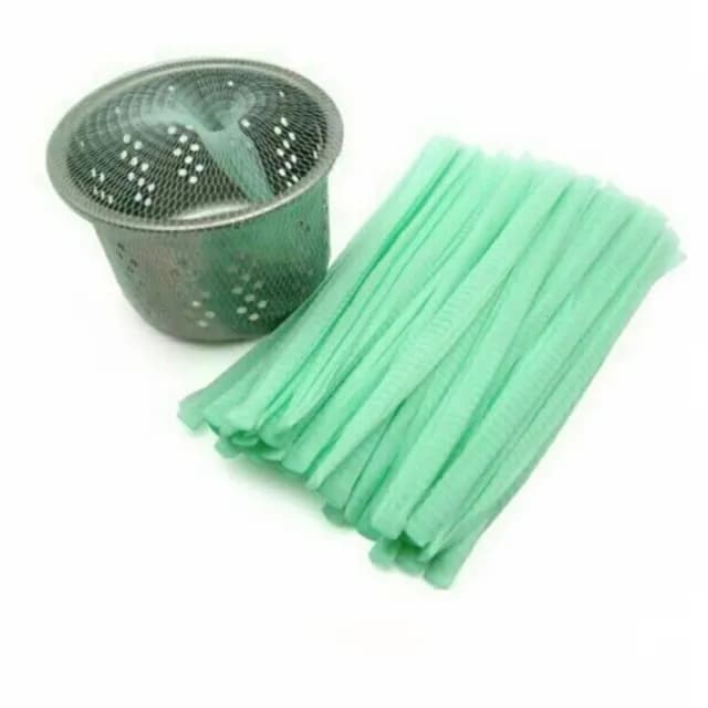 【寶盒百貨】2包天瓶工坊 水槽過濾網100入 流理台濾水網袋(肥皂袋 洗手袋 過濾網濾渣袋)