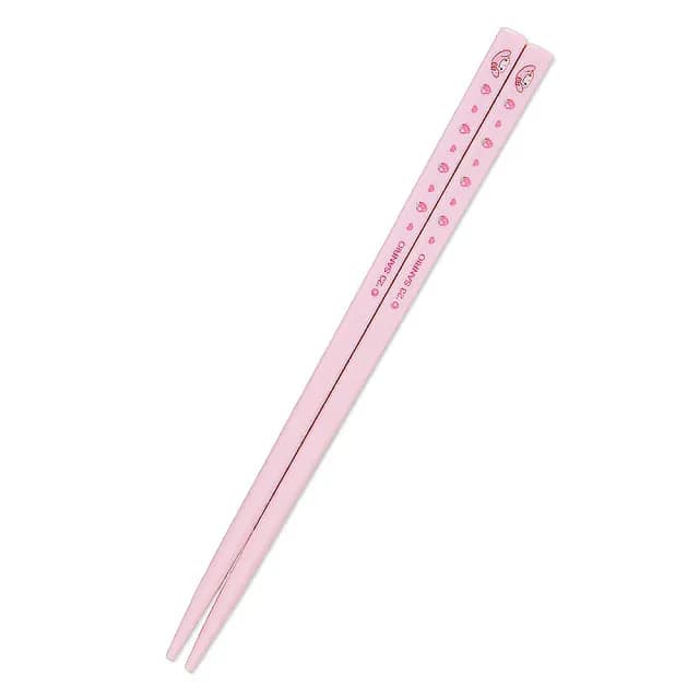 【SANRIO 三麗鷗】滑蓋式立體浮雕環保餐具組 餐具三件組 美樂蒂(餐具雜貨)