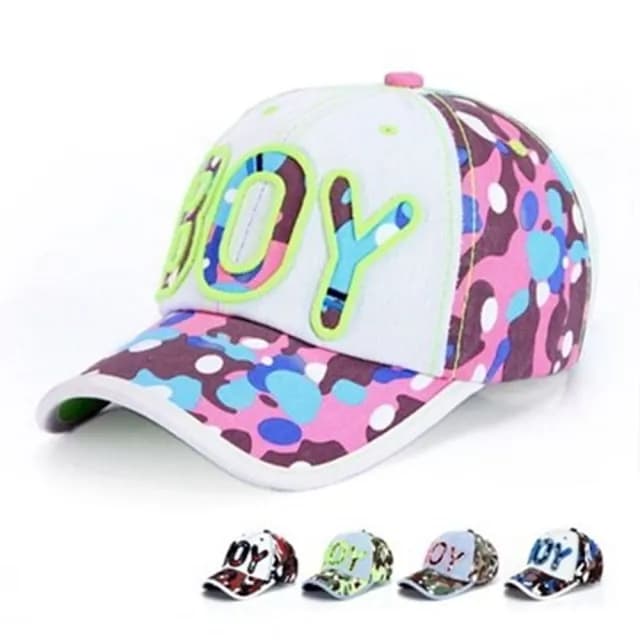 【米蘭精品】現貨+預購 牛仔帽防曬棒球帽(英文字母BOY迷彩情人節生日聖誕節交換禮物女帽子73da11)