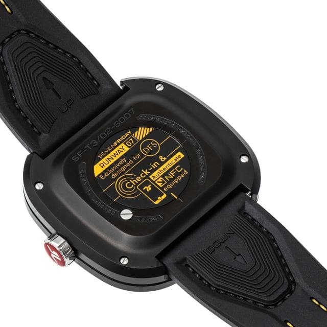 【SEVENFRIDAY】RUNWAY 限量航空 自動上鍊機械錶 送禮 禮物 推薦(T3/02)