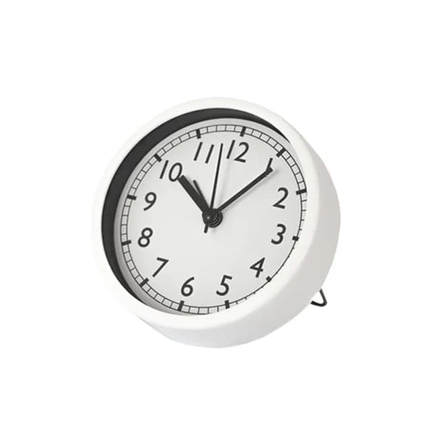 【日本AWSON歐森】北歐風經典小鬧鐘/時鐘靜音掃描-AWK-6001(交換禮物首選)