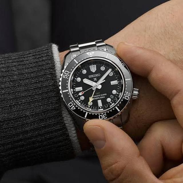 【SEIKO 精工】Prospex 大谷翔平廣 GMT 三日鍊潛水陶瓷機械錶 指針錶 手錶 禮物 畢業(SPB383J1/6R54-00D0D)