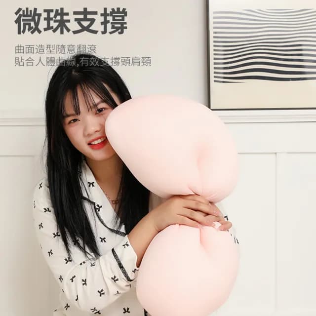 【YOLU】韓國人氣推薦 3D立體舒壓舒眠麻藥枕 泡沫顆粒護頸枕 高彈透氣枕 可水洗枕頭(交換禮物)