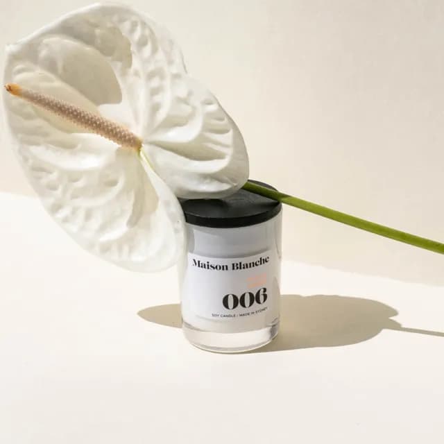 【Maison Blanche】玫瑰＆琥珀 Rose & Amber 200g 香氛蠟燭