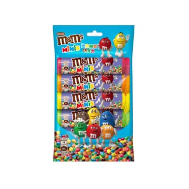 【M&Ms MM巧克力】迷你糖衣巧克力 35g*5入 零食/點心