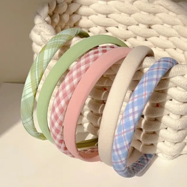 【橘魔法】素面多色系海綿髮箍(頭飾 髮飾 配件 裝飾 少女髮箍 女童 兒童 童裝 大人)