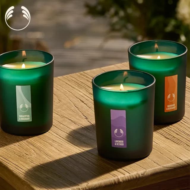 【THE BODY SHOP 美體小舖】靜舒心 香氛蠟燭(180G)