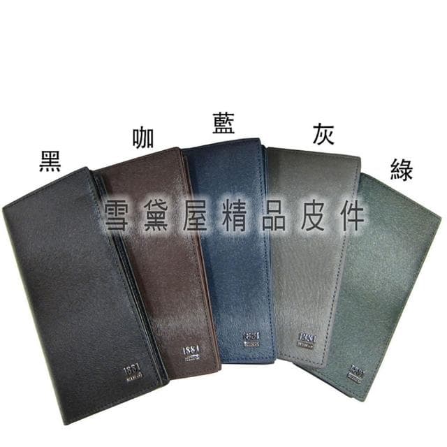 【18NINO81】母親節禮物 長夾專櫃男性款標準尺寸(100%進口牛皮革防水防刮大容量不折鈔)