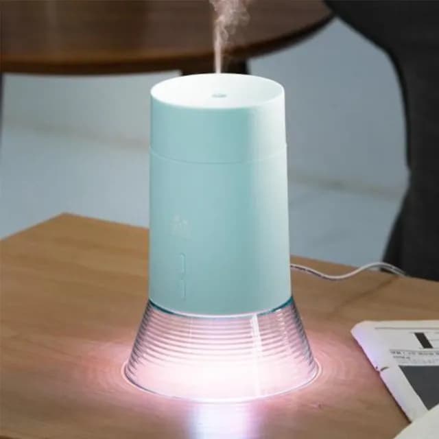 【WUZ 屋子】超音波情境彩光香氛水氧機(薰香機/空氣加濕器/噴霧機/擴香機/加濕器/精油噴霧器)