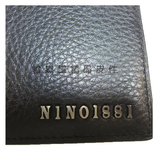 【18NINO81】情人節禮物 真皮包包  短夾專櫃男仕短夾100%進口牛皮標準尺寸固定型證件夾附品牌禮盒