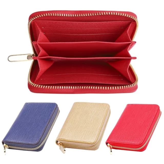 【MoonDy】雙11 包包 錢包 拉鍊錢包 皮夾 短夾 小錢包 男生錢包 拉鍊短夾 水波紋皮夾 短夾零錢