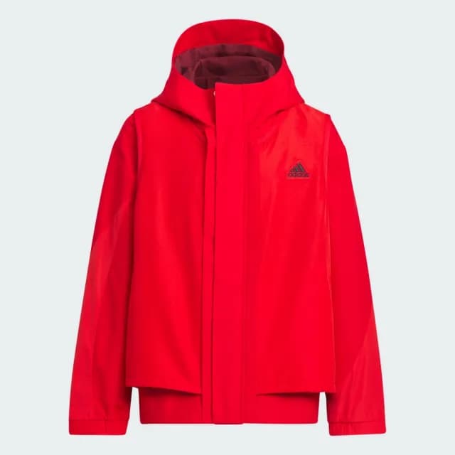 【adidas 愛迪達】運動外套 童裝 IT4054