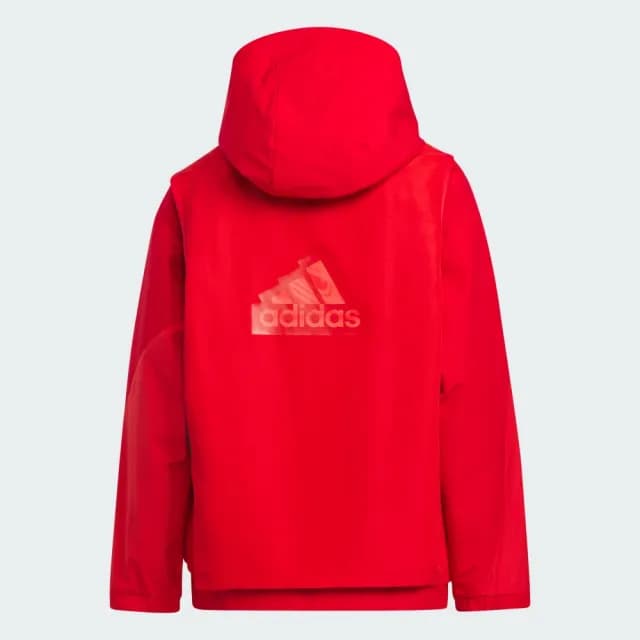 【adidas 愛迪達】運動外套 童裝 IT4054