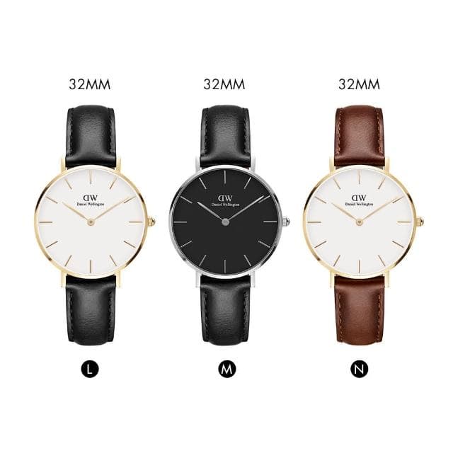 【Daniel Wellington】DW 手錶  Petite系列 32mm 皮革錶/米蘭錶(多款任選)