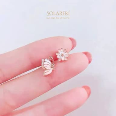 【SOLARFRi】銀針耳環｜優選親膚材質配戴舒適 附品牌禮盒包裝(閨蜜情人女友母親老婆禮物)