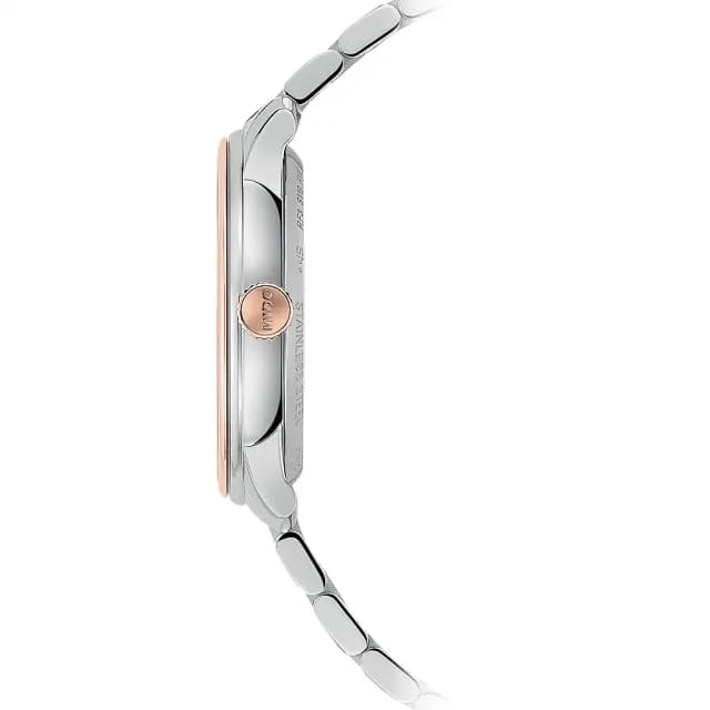 【MIDO 美度】官方授權 Baroncelli 永恆系列 微笑月相機械女錶-33mm 手錶 禮物 推薦(M0272072201001)