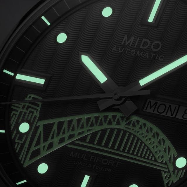 【MIDO 美度】官方授權 建築20週年 Multifort 先鋒系列機械錶-42mm 520禮物 送禮 手錶(M0054301106181)