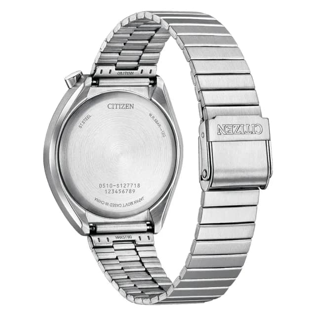 【CITIZEN 星辰】Tsuno Chrono 牛頭 熊貓 計時石英腕錶 七夕 情人節 送禮 推薦(AN3660-81E)