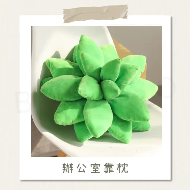【Beroso 倍麗森】療癒系多肉植物植栽抱枕靠枕(沙發抱枕/客廳抱枕/臥室抱枕/99購物)