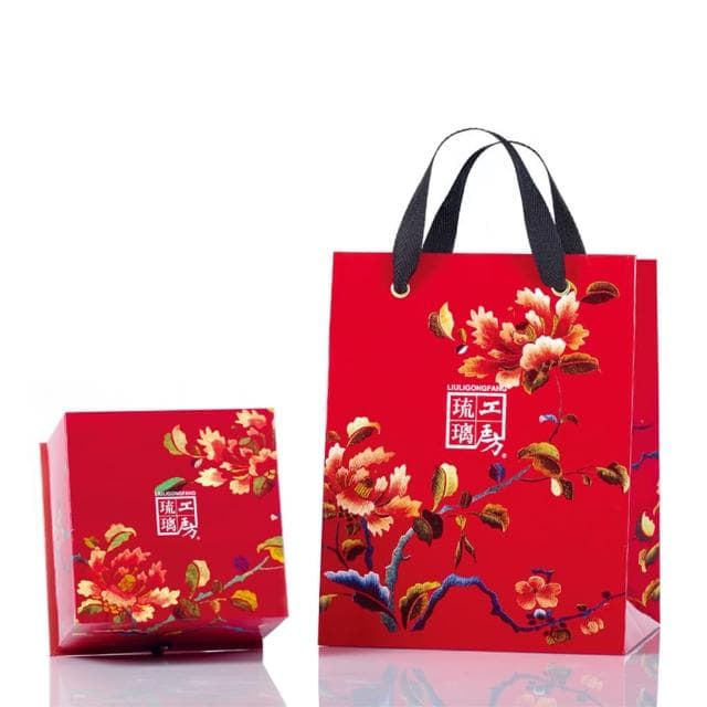 【琉璃工房 LIULI】有你有我共歡愉 魚 母親節(生日贈禮/節日贈禮/結婚禮物擺飾/文鎮)