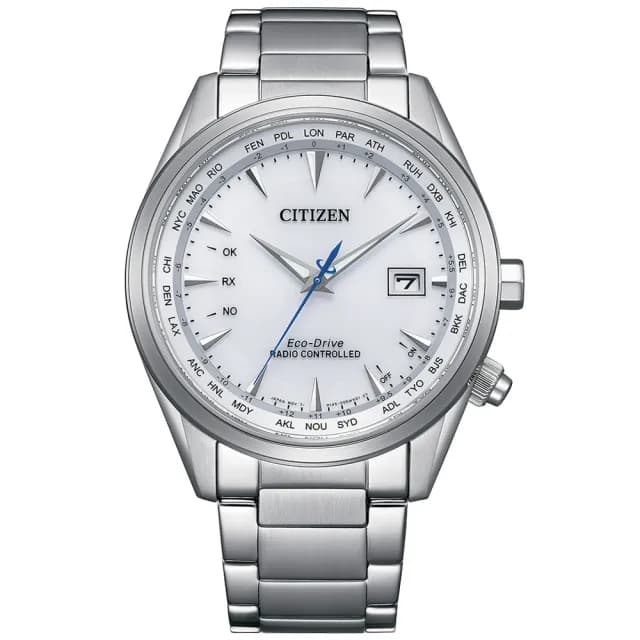 【CITIZEN 星辰】GENTS系列 電波對時 光動能腕錶 七夕 情人節 送禮 推薦(CB0270-87A)