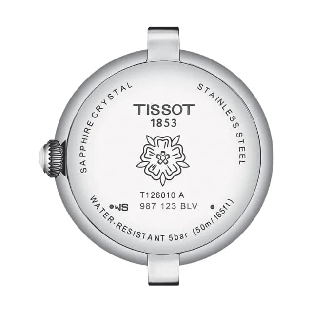 【TISSOT 天梭 官方授權】BELLISSIMA SMALL LADY 羅馬石英女錶 手錶 送禮 推薦(T1260101601300)