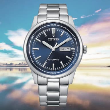 【CITIZEN 星辰】Mechanical 日系復古 簡約 機械錶 男錶 父親節 送禮 禮物推薦(NH8400-87L)