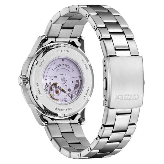 【CITIZEN 星辰】Mechanical 日系復古 簡約 機械錶 男錶 父親節 送禮 禮物推薦(NH8400-87A)