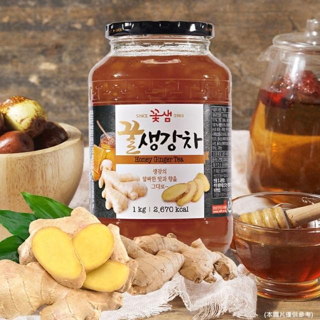 【韓味不二】花泉蜂蜜傳統茶禮盒1kgx2入 含運價(柚子茶/紅棗茶/薑母茶/蘋果/檸檬-送禮推薦/年節禮盒/春節)