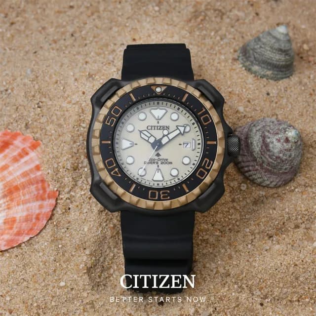 【CITIZEN 星辰】PROMASTER 限量 鈦 光動能200米潛水錶 禮物 送禮 推薦(BN0226-10P)