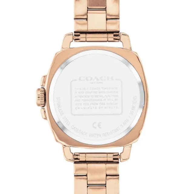 【COACH】送禮推薦 方圓C字水晶女錶-34mm 禮物 送禮 手錶(CO14503142)