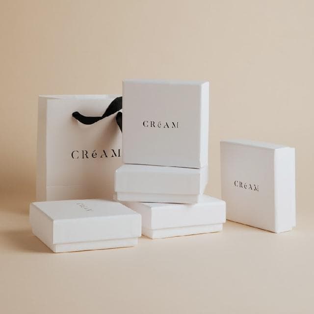 【CReAM】Jacqueline 純銀 月亮 亮鑽 耀眼 鑽飾 銀色 玫瑰金色 女項鍊(送禮 禮盒)