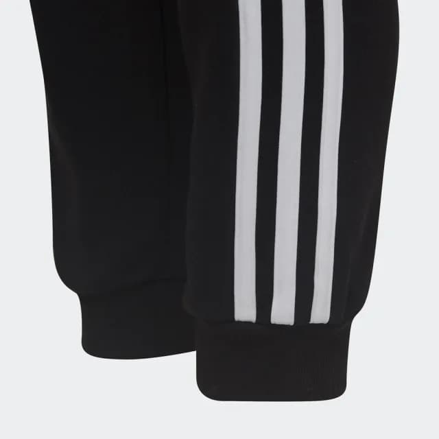 【adidas 愛迪達】ESSENTIALS 運動長褲 刷毛 童裝(H65796)