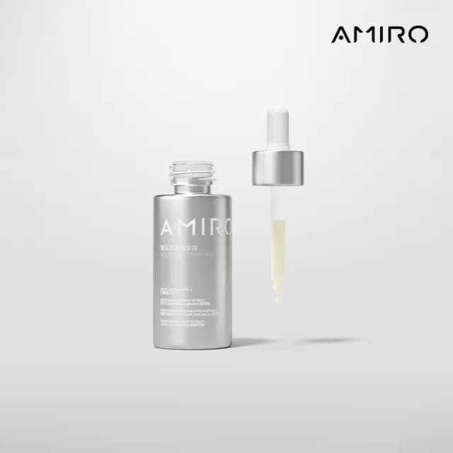 【AMIRO】BEAUTY 臻潤緊緻精華液 30ml(精華霜 菸鹼醯胺 人參 水潤 舒緩 保濕 禮物 情人節 抗老)