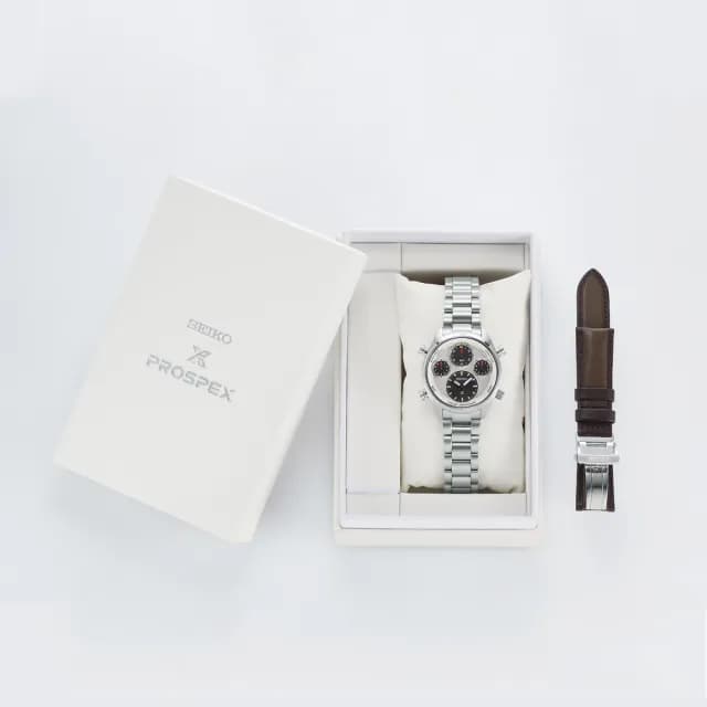 【SEIKO 精工】PROSPEX 製錶110週年 限量 太陽能計時腕錶 父親節 禮物  送禮 推薦(SFJ009P1/8A50-00D0S)
