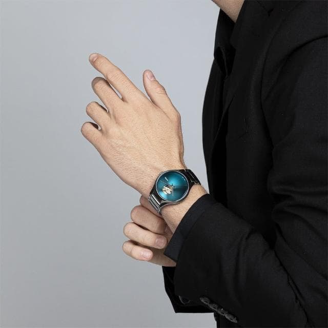 【Rado 雷達表 官方授權】True 真系列 高科技陶瓷自動機械錶-40mm R03推薦 送禮 禮物 推薦(R27108322)