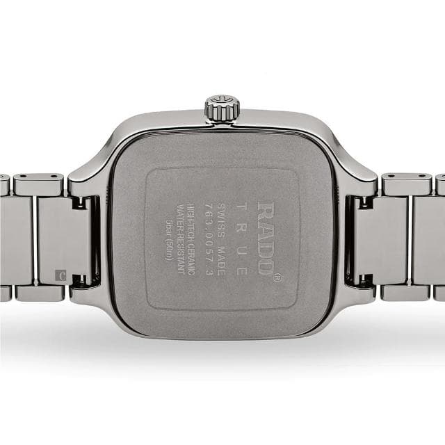 【Rado 雷達表 官方授權】True 真系列 高科技陶瓷自動機械錶-38mm R03推薦 送禮 禮物 推薦(R27077312)