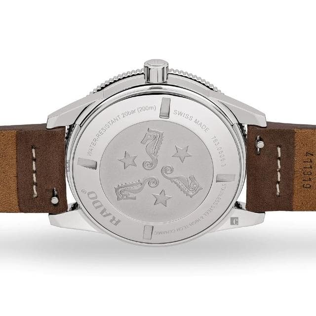 【Rado 雷達表 官方授權】庫克船長自動機械錶-42mm R03推薦 送禮 禮物 推薦(R32505305)