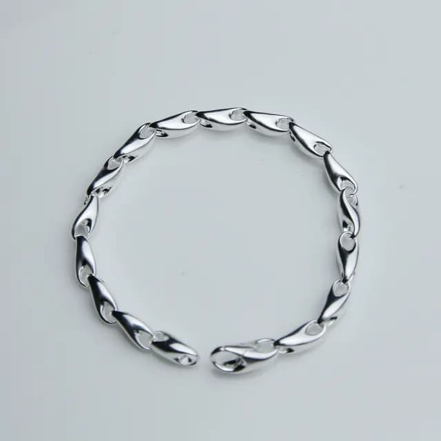 【Georg Jensen 喬治傑生】REFLECT 652A 純銀鏈節手鍊