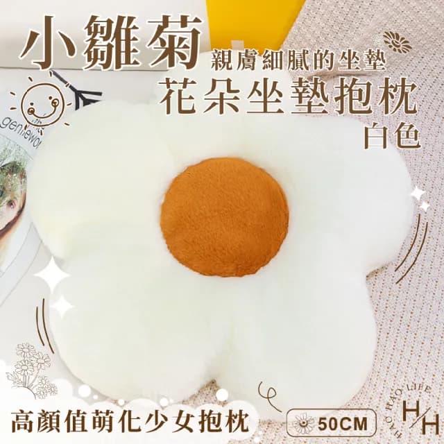 【聖誕交換禮物】多色花朵坐墊抱枕50cm