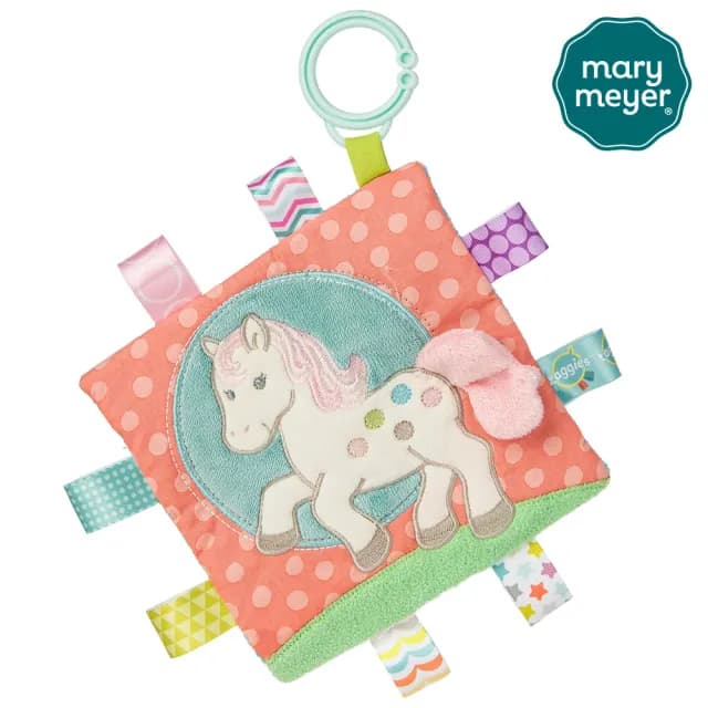 【Mary Meyer】標籤動物安撫沙沙紙-彩虹小馬(沙沙紙 響紙 彌月禮 新生兒玩伴) - momo購物網 - 好評推薦 -