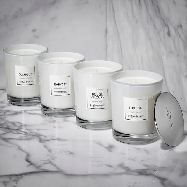 【YSL】官方直營 時尚訂製香氛蠟燭_連身褲裝165g