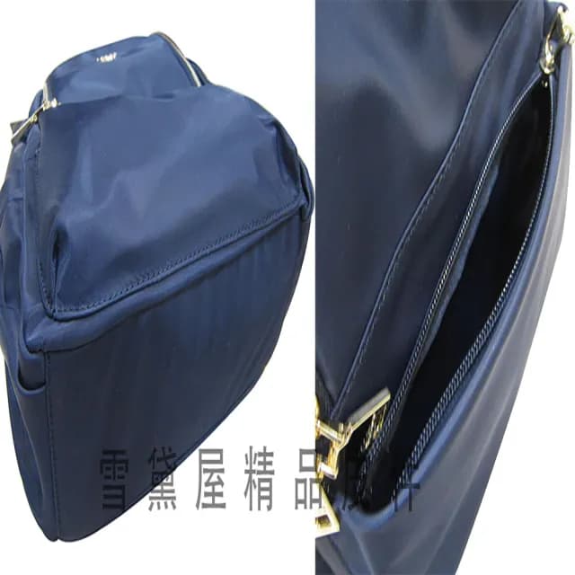 【Volee】情人節禮物 真皮包包  後背包小型容量輕巧可8吋平板進口專櫃超輕量防水水晶布+100%牛皮革材質休閒