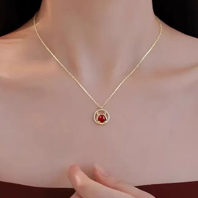 【SOLARFRi】品牌經典項鍊｜親膚女士項鏈可調鍊圍大小 附品牌禮盒包裝(新春穿搭閨蜜女友女兒禮物補財運)
