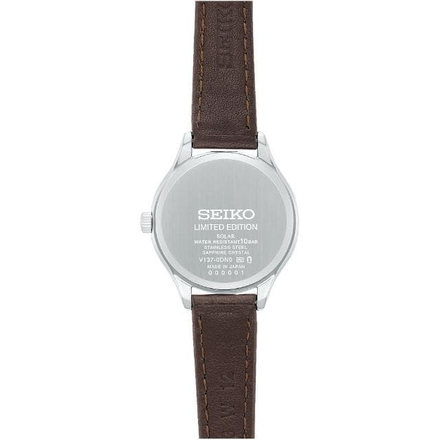 【SEIKO 精工】Laurel 製錶110周年紀念 限量 太陽能女錶 母親節 禮物 送禮(STPX099J/V137-0DN0J)
