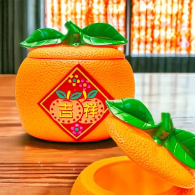 【六分埔禮品】萬事大吉糖果盒-彩盒單入裝(過年新年快樂龍年春節小物裝飾佈置喜慶吊飾家居擺件)