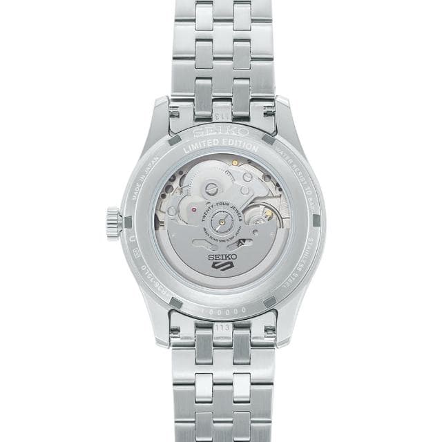 【SEIKO 精工】5 Sports系列 製錶110週年 限量 機械腕錶 母親節 禮物 推薦(SRPK41K1/4R36-15L0S)