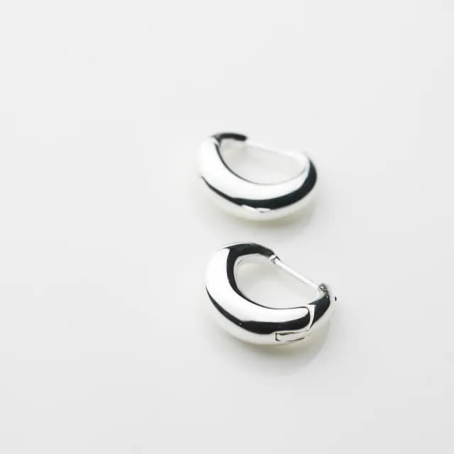 【Georg Jensen 喬治傑生】#433G Offspring 純銀針式耳環-小
