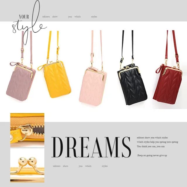 【希賽德】斜背手機包 手機錢包 斜背手機袋 女斜背手機包 斜背包 手機背袋 手機背包 側背小包(手機側背包)