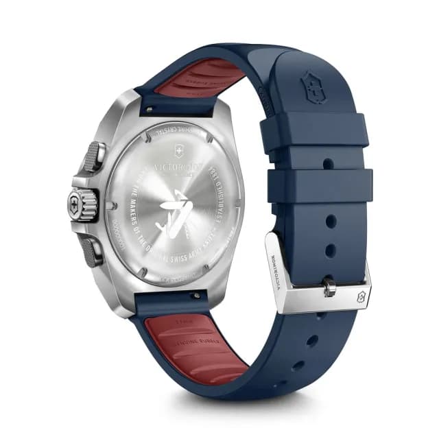 【VICTORINOX 瑞士維氏】I.N.O.X. Chrono 幾何設計 經典計時腕錶 七夕 情人節 送禮 推薦(VISA-241984)